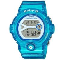 【CASIO】BABY-G 熱血女孩繽紛果凍系列運動錶-藍色 (BG-6903-2B)