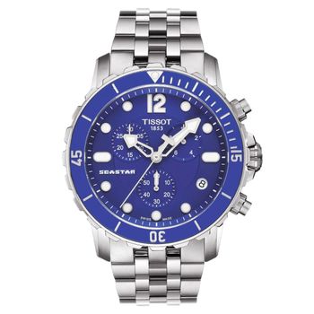 tissot 天梭 seastar 1000 海洋之星潜水计时腕表-45mm t