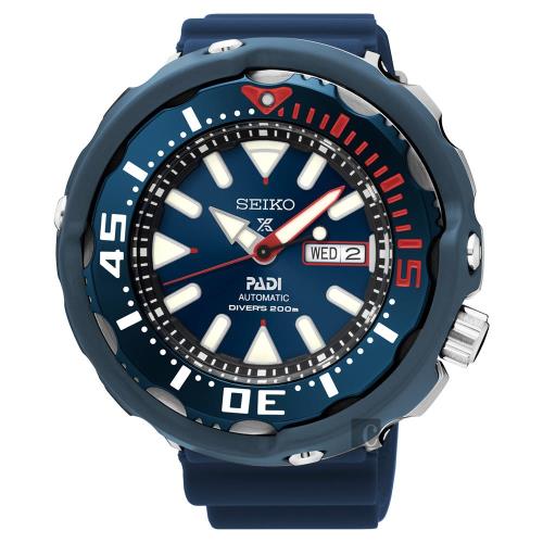 SEIKO Prospex PADI 聯名潛水限量機械腕錶-藍 4R36-05V0B(SRPA83J1)