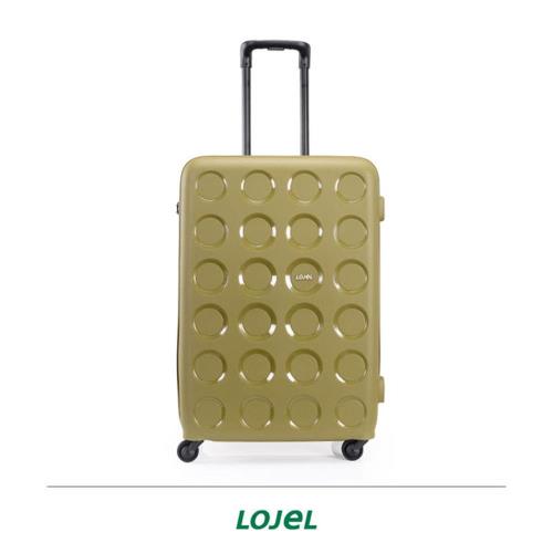 CROWN LOJEL VITA系列 多色 圓圈 拉鍊 旅行箱 28吋 行李箱 PP10-28