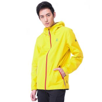 【hilltop山頂鳥】男款GORE-TEX 3L防水防風透氣外套H22MU3-黃