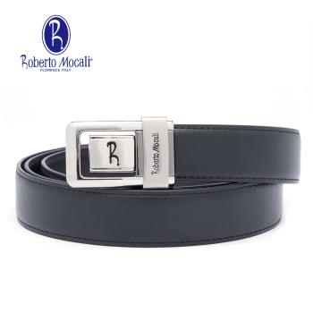 【Roberto Mocali】(RM-3067-F)扣洞式牛皮皮帶