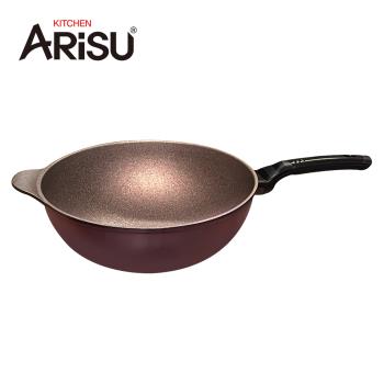 韓國Arisu INFINITY系列 32cm不沾深炒鍋