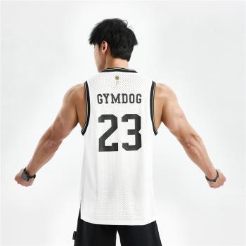 GYMDOG 23號男寬松無袖籃球背心