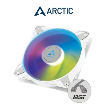 【ARCTIC】P14 PWM PST A-RGB 14公分聚流控制共享風扇 白色版