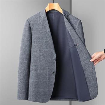 【米蘭精品】西裝外套休閒西服-英倫紳士修身春秋男外套74eb23