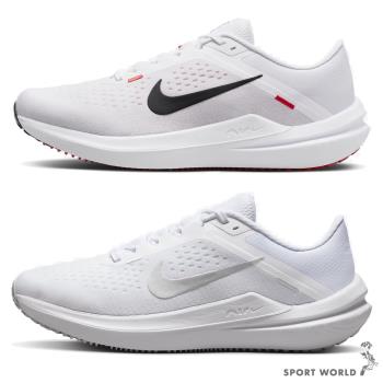 Nike 男女 慢跑鞋 Winflo 10 白黑/白銀【運動世界】DV4022-100/DV4023-102