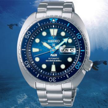 SEIKO精工 PROSPEX系列 PADI 海龜特別版 潛水機械腕錶 (4R36-06Z0F/SRPK01K1) SK044