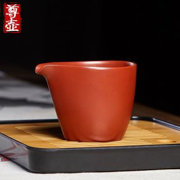 加厚耐熱紫砂套裝倒茶器公道杯