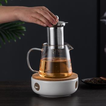 加厚耐高溫玻璃泡茶壺 家用隨手304過濾耐熱懶人沖茶器煮茶保溫