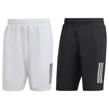 Adidas 男短褲 排汗 口袋 白/黑【運動世界】HS3251/HS3253