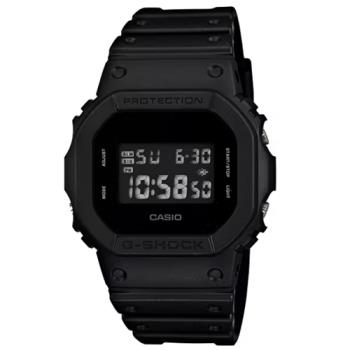 【CASIO 卡西歐】G-SHOCK 經典多功能手錶 DW_5600BB_1_42.8mm 