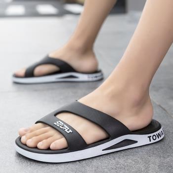夏季外穿耐磨家用透氣運動拖鞋