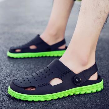 潮流韓版夏季室外穿個性涼拖鞋