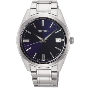SEIKO 精工 CS系列簡約大三針時尚腕錶/藍/38mm(6N52-00A0B/SUR309P1)SK003