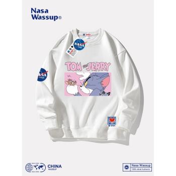 NASA潮牌聯名貓和老鼠春秋衛衣
