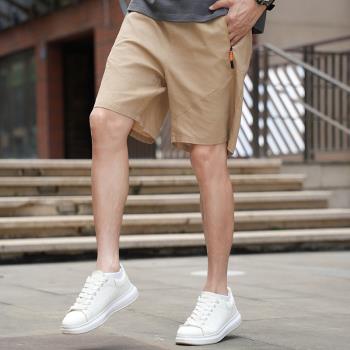 潮牌夏天ins純棉休閑工裝短褲