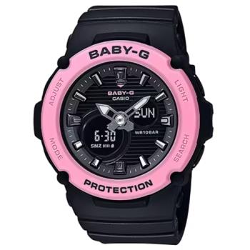 【CASIO 卡西歐】BABY-G 耐衝擊戶外手錶 BGA_270_1A_42.2mm