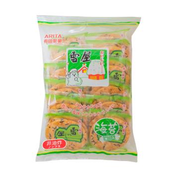 【有田製果】雪屋-海苔 190g(內含12小袋) 全素