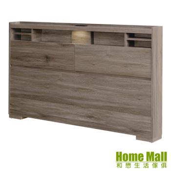 【HOME MALL】陽光加厚型加大6尺床頭片(3色)