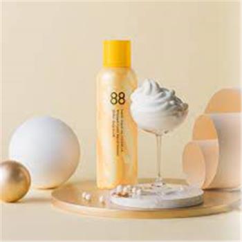 日本原裝進口88 by MEDULLA 奶油增效修復護髮泡沫 (蜂蜜牛奶 黃色)