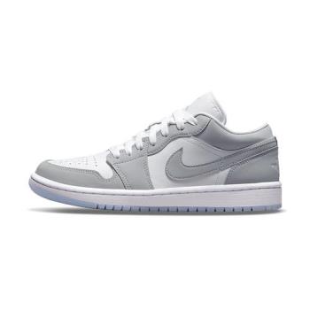 Nike W Air Jordan 1 Low 灰白 女 喬丹 經典 小Dior AJ1 休閒鞋 DC0774-105