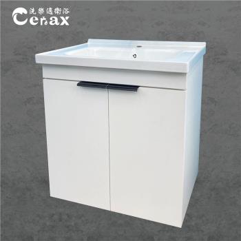 【CERAX 洗樂適衛浴】 60公分長方形瓷盆+防水發泡板浴櫃 (防水發泡板浴櫃、不含面盆龍頭)(未含安裝)