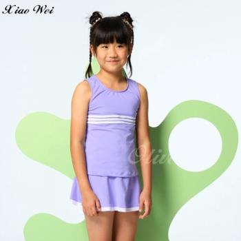 【沙麗品牌】 流行女童二件式裙款泳裝 NO237038  (現貨+預購)