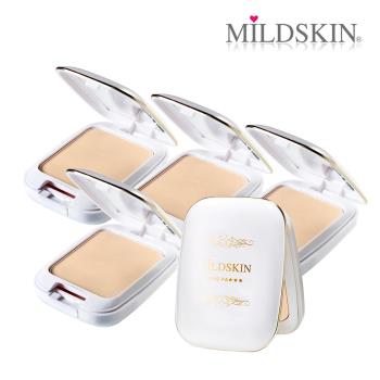 MILDSKIN 白金光感柔白兩用粉餅5入組(網)