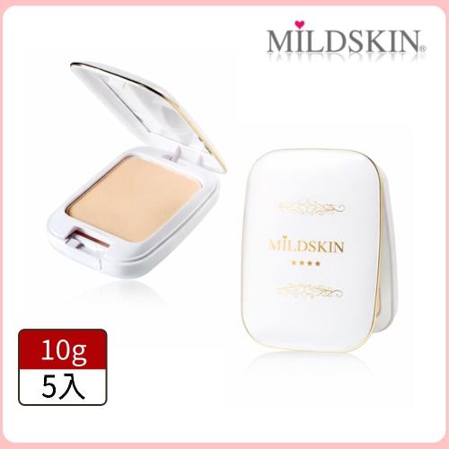 MILDSKIN 白金光感柔白兩用粉餅5入組(網)