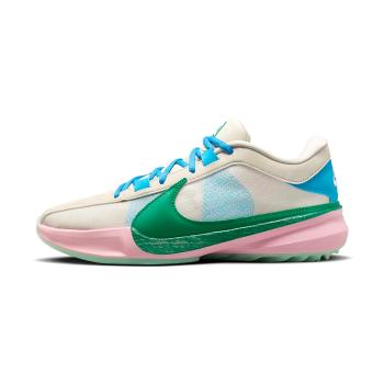 Nike Zoom Freak 5 EP 男 粉綠藍 希臘 字母哥 MVP 籃球 實戰 籃球鞋 DX4996-100