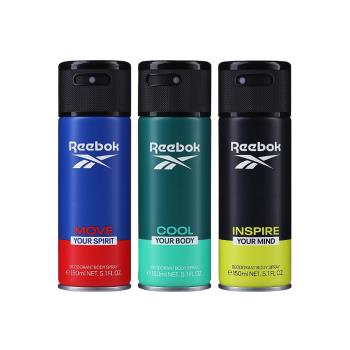 【兩入組】REEBOK 男性體香噴霧 150ml-贈隨機品牌針管香x1