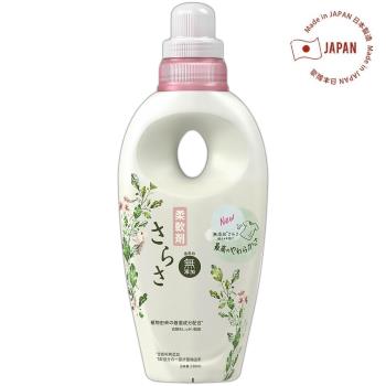 日本Sarasa無添加衣物柔軟精530ml x1瓶(清新皂香)