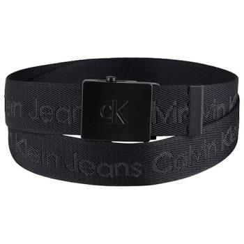 CK 2023男時尚標牌黑色標誌織帶款皮帶(預購)