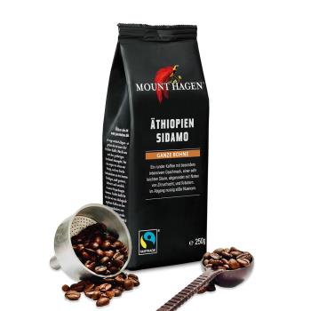 【Mount Hagen】德國進口 公平貿易認證咖啡豆-衣索比亞(250g/半磅-中烘培)