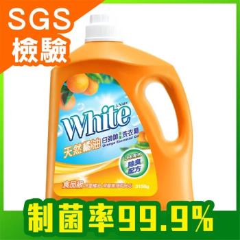 【白帥帥】抗菌洗衣精 天然橘油 3150g