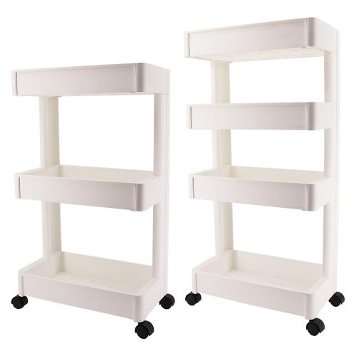 移動式收納置物架(三+四層)