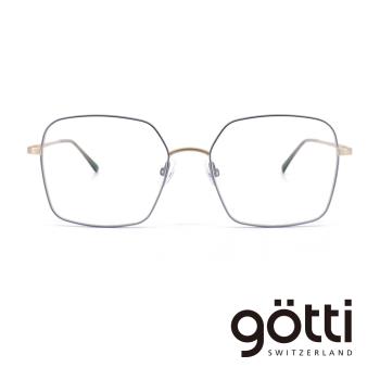 【Götti 】瑞士Götti Switzerland 撞色方框鈦金光學眼鏡(- GRECO)