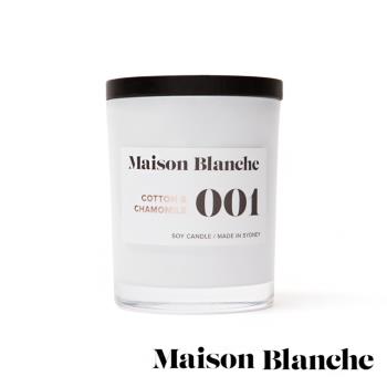 澳洲 Maison Blanche 001 棉花洋甘菊 200g 手工香氛蠟燭