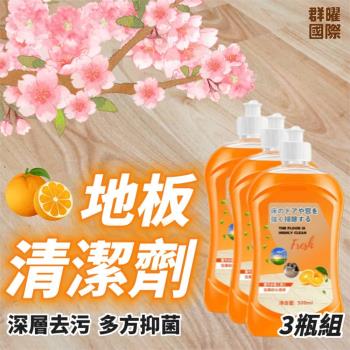 【清道者】柑橘香地板清潔劑 3瓶組