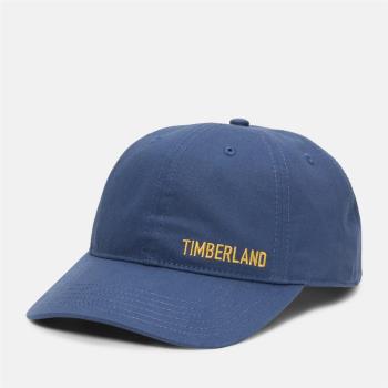 Timberland 中性款深牛仔藍棒球帽|A2PD3288