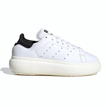 Adidas Stan Smith Pf W 女 白 黑 經典 三葉草 增高 厚底 休閒鞋 IE0450