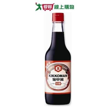 統一 龜甲萬甘醇醬油玻璃瓶(500ML)【愛買】