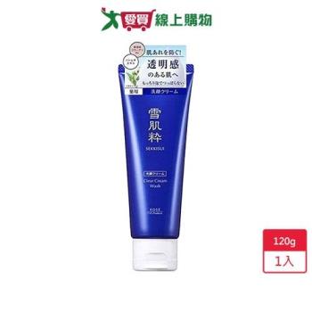 雪肌粹淨白洗面乳120g                            【愛買】