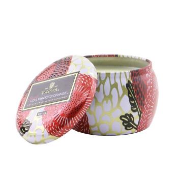 Voluspa 迷你錫芳香蠟燭-Spiced Goji Tarocco Orange113g/4oz
