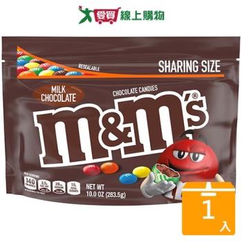 M&MS牛奶糖衣巧克力283.5g【愛買】