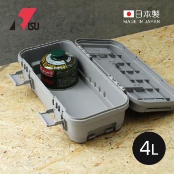 日本RISU TRUNK CARGO日本製可連結層疊組合式工具箱-4L-多色可選
