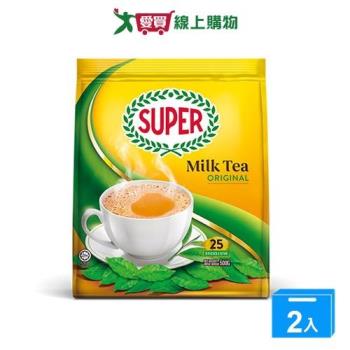 SUPER超級三合一原味奶茶(18g/25入)【兩入組】【愛買】