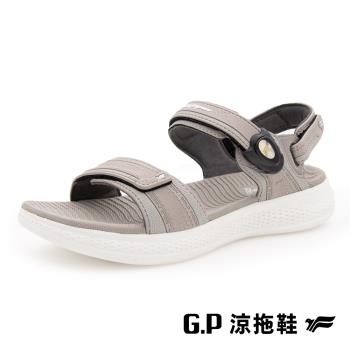 G.P 女款Woman Walking輕量緩震磁扣兩用涼拖鞋G9555W-山羊灰(SIZE:36-39 共三色) GP