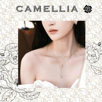 【Camellia】Double Tassel 珍珠項鍊